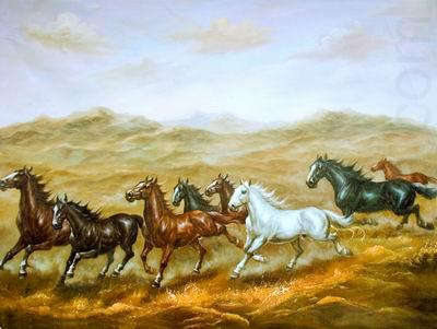 unknow artist Horses 012 china oil painting image